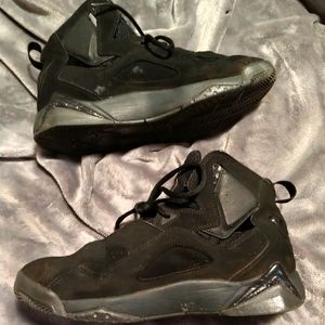 Sz10 Air Jordan True Flight Black/Grey